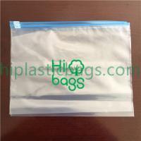 Slider clear plastic bags A